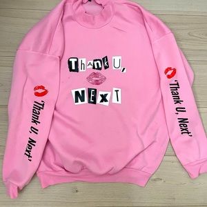 Ariana Grande “Thank You, Next” Sweatshirt Size Extra Large